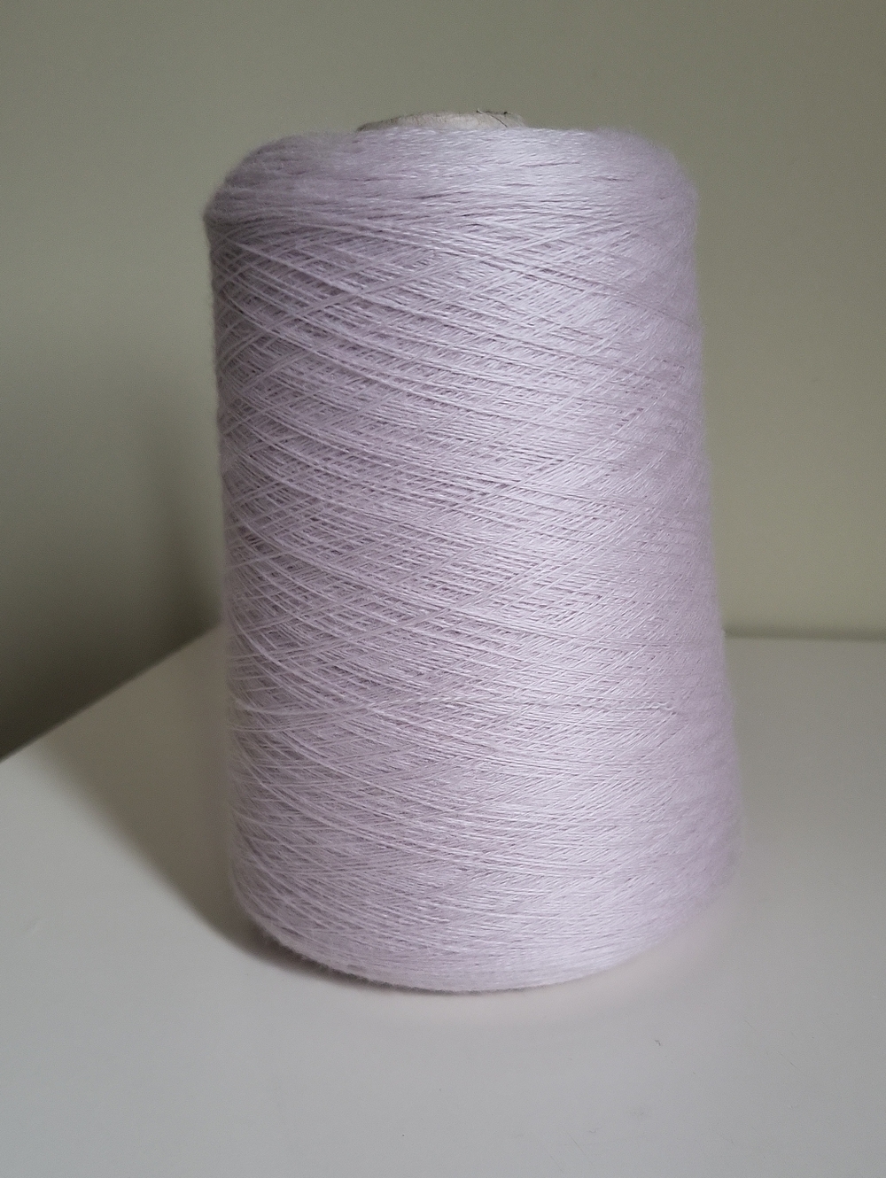 100% Italian Merino Cone Yarn, Lace Weight, 400g, Ballerina Pink